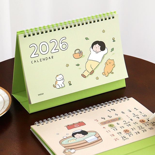 2026 Daily Life Desk Calendar