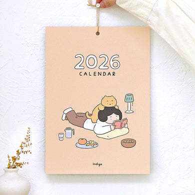 2026 Daily Life A4 Wall Calendar