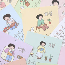 Load image into Gallery viewer, 2026 Daily Life A4 Wall Calendar