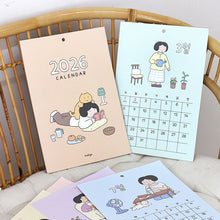 Load image into Gallery viewer, 2026 Daily Life A4 Wall Calendar