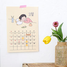 Load image into Gallery viewer, 2026 Daily Life A4 Wall Calendar
