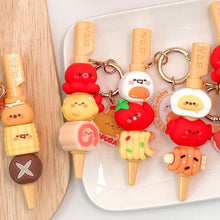 Load image into Gallery viewer, Random Yummy Skewer Pen Keyring