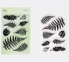 Load image into Gallery viewer, Fern Leaves - Clear Stamp Set