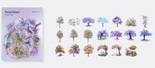 Load image into Gallery viewer, Forest Sticker Set - Purple Tree