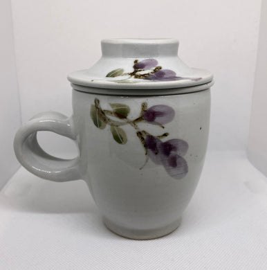 Buncheong Blossom Branch Mug