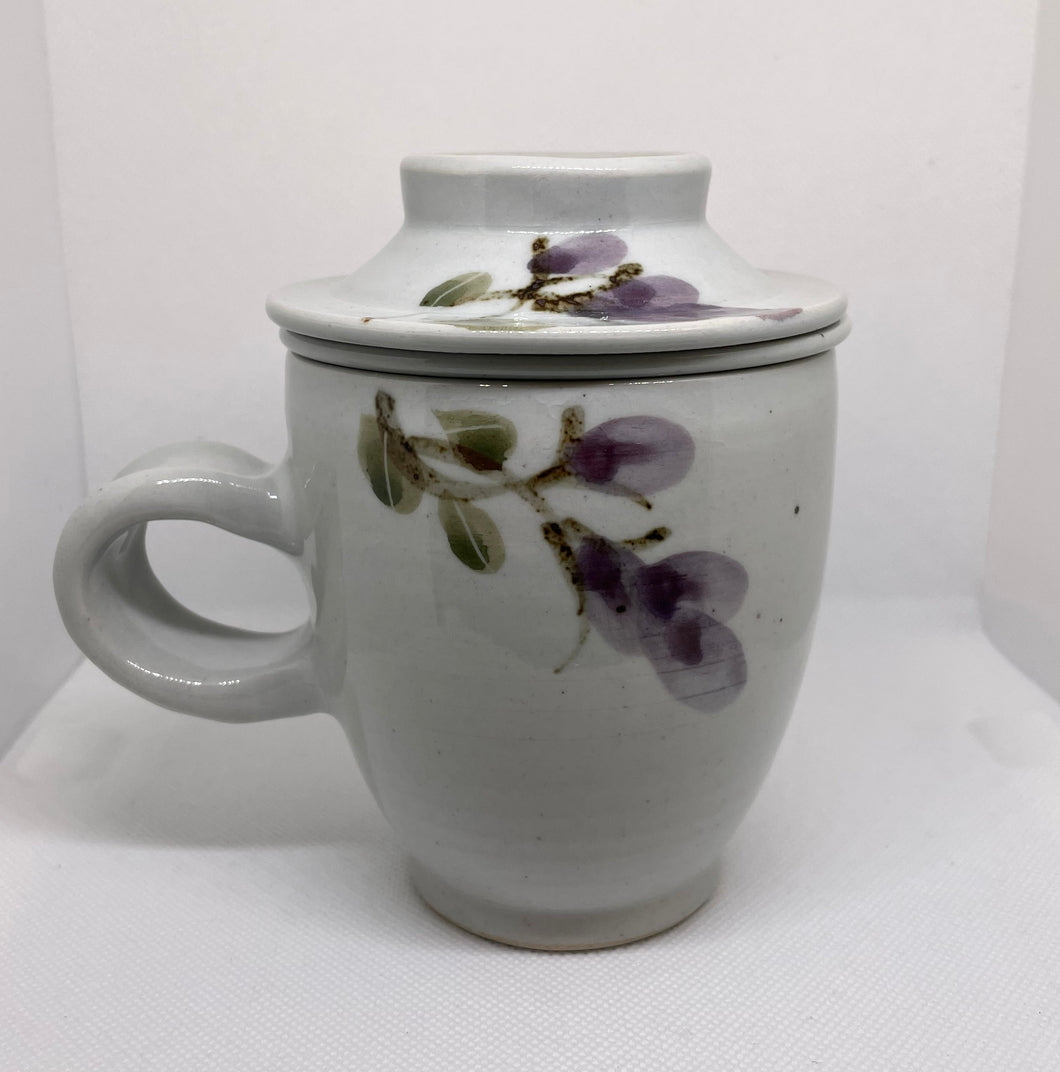 Buncheong Blossom Branch Mug