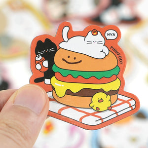 Nyang Nyang Random Magnet