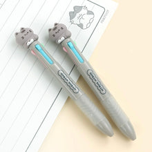 Load image into Gallery viewer, Nyang Nyang 4-Colour Ballpoint Pen