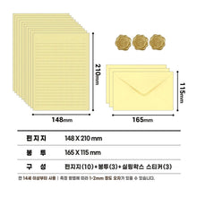 Load image into Gallery viewer, Wax Seal Letter Set