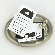 Load image into Gallery viewer, Black &amp; White Anyang Memo Pad