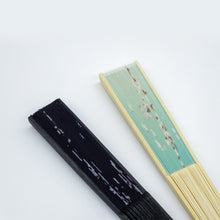 Load image into Gallery viewer, Traditional Bamboo Blossom Branch Folding Fan