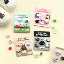 Load image into Gallery viewer, Doodle Shoe Charm Set