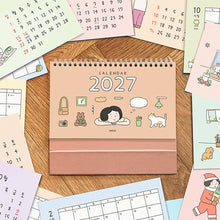 Load image into Gallery viewer, 2027 Daily Life Desk Calendar