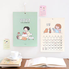 Load image into Gallery viewer, 2027 Daily Life A4 Wall Calendar