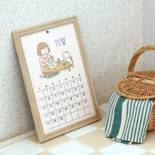 Load image into Gallery viewer, 2027 Daily Life A4 Wall Calendar