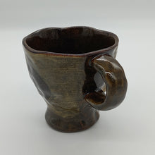 Load image into Gallery viewer, Buncheong Casting Dark Leaf Mug