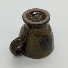 Load image into Gallery viewer, Buncheong Casting Dark Leaf Mug