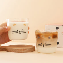Load image into Gallery viewer, Friendly Cat Glass Cup Set