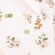 Load image into Gallery viewer, Gold Foil Sticker Set - Eucalyptus