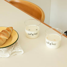 Load image into Gallery viewer, Friendly Cat Glass Cup Set