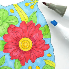 Load image into Gallery viewer, Good Luck Colour Drawing - Easy - Colouring Book