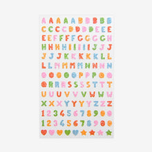 Load image into Gallery viewer, Hologram sticker (remover)- 08 Alphabet