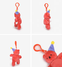 Load image into Gallery viewer, Jelly Bear Stuffed Toy Keyring