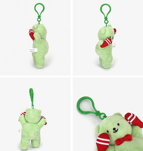 Jelly Bear Stuffed Toy Keyring