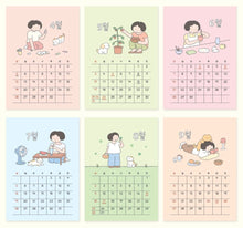 Load image into Gallery viewer, 2026 Daily Life A4 Wall Calendar
