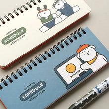 Load image into Gallery viewer, Ccomang Schedule Weekly Planner