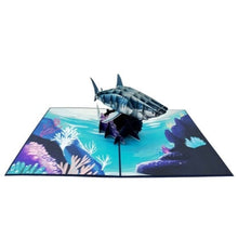 Load image into Gallery viewer, Shark - Pop Up Card