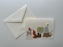 Load image into Gallery viewer, Woodland Party - Greeting Card
