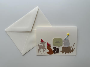 Woodland Party - Greeting Card