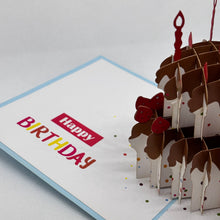 Load image into Gallery viewer, Birthday Cake - Pop Up Card