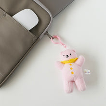 Load image into Gallery viewer, Jelly Bear Stuffed Toy Keyring