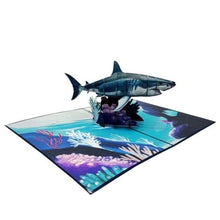 Load image into Gallery viewer, Shark - Pop Up Card