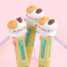 Load image into Gallery viewer, Nyang Nyang 4-Colour Ballpoint Pen