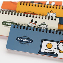 Load image into Gallery viewer, Ccomang Schedule Weekly Planner