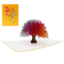 Load image into Gallery viewer, Rainbow Maple - Pop Up Card