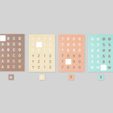 Load image into Gallery viewer, Alphabet Sticker Pack - Pastel