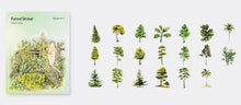 Load image into Gallery viewer, Forest Sticker Set - Green Tree