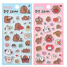 Load image into Gallery viewer, Teddy Bear Puffy Stickers