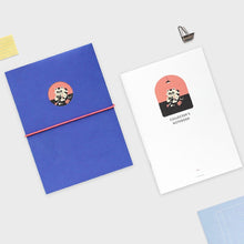 Load image into Gallery viewer, Raccoon File Note - Grid