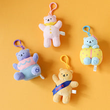Load image into Gallery viewer, Jelly Bear Stuffed Toy Keyring