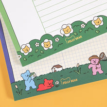 Load image into Gallery viewer, Jelly Bear B5 Memo Pad