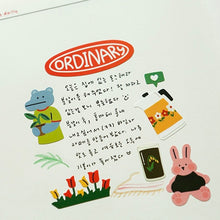 Load image into Gallery viewer, My Buddy Sticker - 03 My Hippo &amp; Rabbit