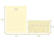 Load image into Gallery viewer, Fragrant Whispers Lavender Letter Set