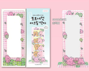 Sundeok Crew Acrylic Photo Frame