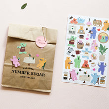 Load image into Gallery viewer, Jelly Bear Sticker - 12 Café