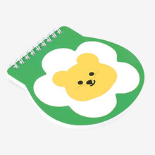 Load image into Gallery viewer, Jelly Bear Shape Note - Jelly Flower